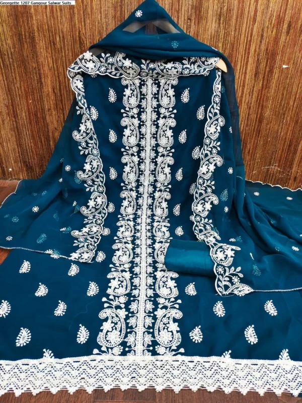 Embroidery Cotton Three Piece - Image 2