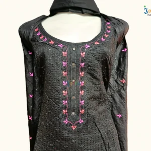 Kalo Muslim Koton Suti Three Piece